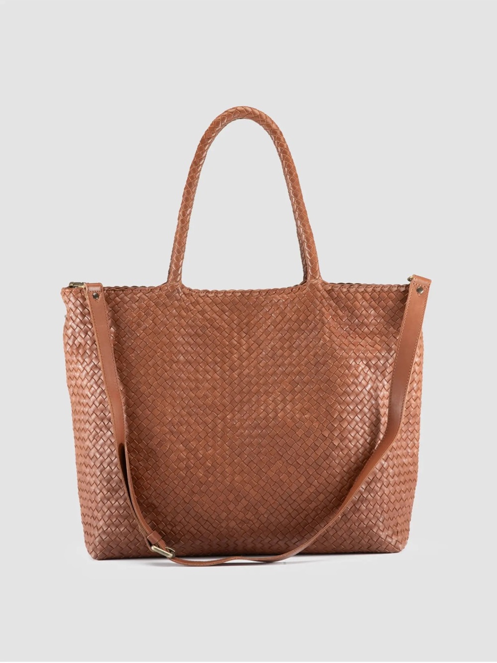 Officine Creative Raquel 002 Tote Bag Light Brown Handbag Purse - Picture 16 of 16